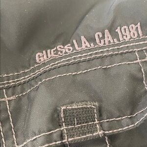 Guess Charcoal Jacket with Flap Pockets